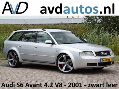 Audi A6 Avant - S6 4.2 quattro / LPG / Zwart leer / 20 inch RS-velgen / Xenon / youngtimer, lage bij - 1