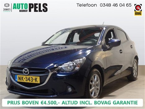 Mazda 2 - 2 1.5 Skyactiv-G GT-M Line NAVI, CRUISE, LMV ENZ PRIJS INCL 6 MND BOVAG - 1