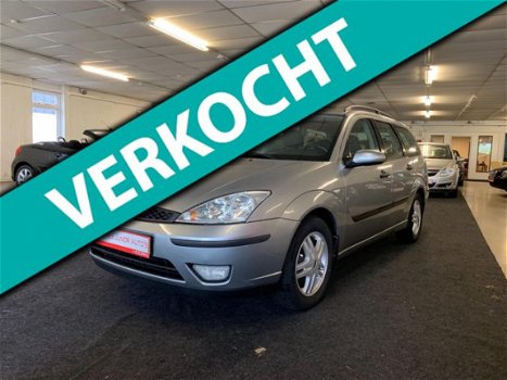 Ford Focus Wagon - 1.6-16V Trend airco, nieuwe apk en trekhaak - 1