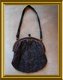 Antiek tasje met kraaltjes // antique purse with beads - 1 - Thumbnail