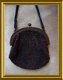 Antiek tasje met kraaltjes // antique purse with beads - 3 - Thumbnail