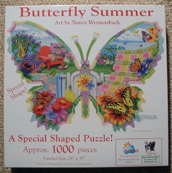 SunsOut - Butterfly Summer - 1000 Stukjes Nieuw - 2