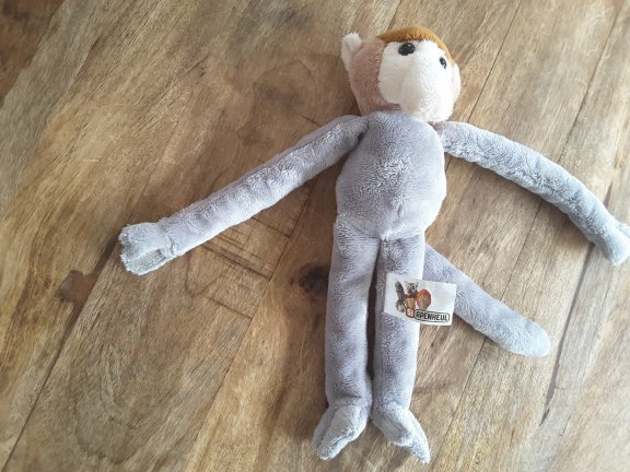 + 1513 Aap knuffel Neus aap van Apenheul 30cm - nr. 1