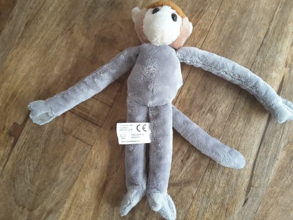 + 1513 Aap knuffel Neus aap van Apenheul 30cm - Afbeelding 2