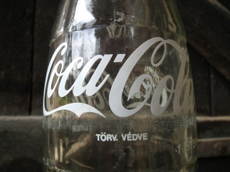 oude Hongaarse Coca Cola fles - 3
