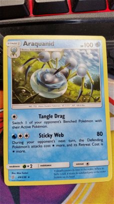 Araquanid  49/236  Rare  SM Unified Minds