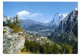 B043 Murren eiger und Monch im Hintergrund / Zwitserland - 1 - Thumbnail