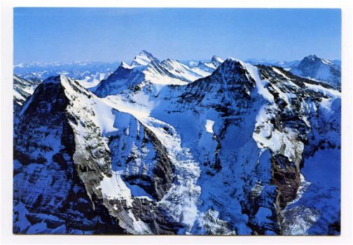 B051 Eiger Finsteraarhorn Monch / Zwitserland - 1