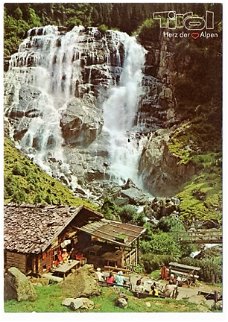 B077 Alm am Wasserfall / Grawa Wasserfall und Grawa Alm / Oostenrijk