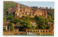 B096 Heidelberg Schloss Hirschgasse / Duitsland