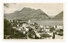 C003 Lago di Lugano coi Monti Bre e Boglia / Zwitserland