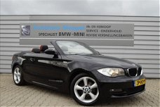 BMW 1-serie Cabrio - 118i High Executive Half Leder Sportstoelen M-stuurwiel Regensensor Stoelverwar