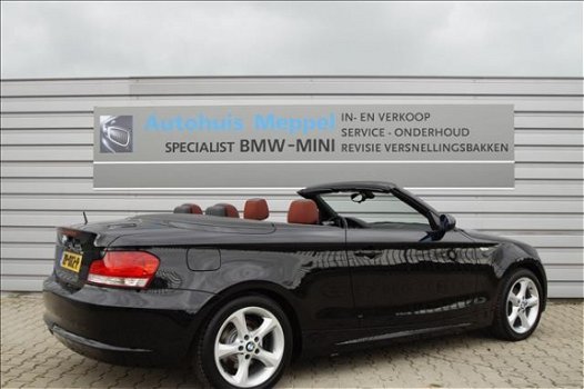 BMW 1-serie Cabrio - 118i High Executive Half Leder Sportstoelen M-stuurwiel Regensensor Stoelverwar - 1