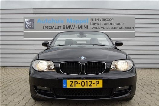 BMW 1-serie Cabrio - 118i High Executive Half Leder Sportstoelen M-stuurwiel Regensensor Stoelverwar - 1