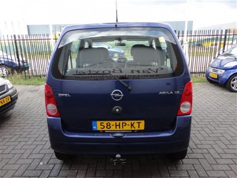 Opel Agila - 1.2-16V Elegance 5 deurs, nwe waterpomp, hoge instap, rijd, remt en schakelt super - 1