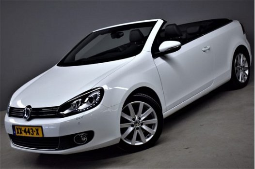 Volkswagen Golf Cabriolet - 1.4 TSI 160pk Highline Navi/Xenon/Led/Leer/Pdc/Stoelverw./Lmv - 1