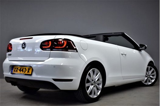 Volkswagen Golf Cabriolet - 1.4 TSI 160pk Highline Navi/Xenon/Led/Leer/Pdc/Stoelverw./Lmv - 1