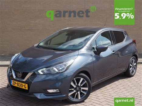 Nissan Micra - 0.9 IG-T 90pk N-Connecta | Navi | Clima | Cruise | Lichtmetaal | Camera | Pdc | Nieuw - 1