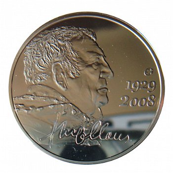 Belgie 10 euro 2013, Hugo Claus, QP zilver in capsule - 1