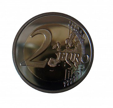 Nederland 2 euro 2012, QP in etui, 10 jaar euro - 3