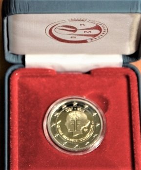 Belgie 2 euro 2012, koningin Elisabeth wedstrijd, in etui - 4