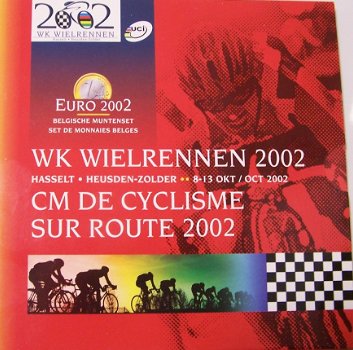 Belgie euroset 2002, wielrennen, in mapje - 1