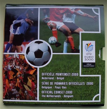 Belgie muntenset 2000, EK voetbal BU FDC - 1