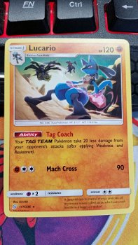 Lucario 117/236 Rare SM Unified Minds - 1