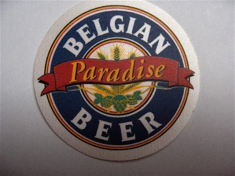 sticker Belgian Beer Paradise - 1