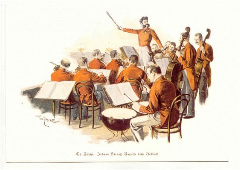 C028 Johann Strauss Jr. Orkest Wenen Oostenrijk - 1