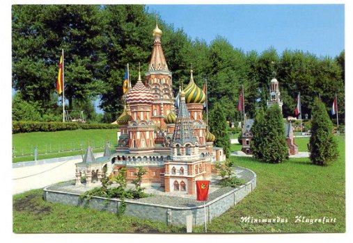 C037 Klagenfurt Minimundus / Basillius Kathedrale - Moskau / Oostenrijk - 1