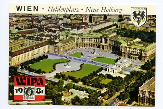 C047 Wenen Wien Vienna Heldenplatz - Neue Hofburg / WIPA 1981 / Oostenrijk - 1