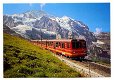 C058 Kleine Scheidegg Jungfraubahn met Trein / Zwitserland - 1 - Thumbnail