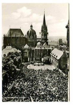 C071 Aachen Aken Heiligtumsfahrt Duitsland - 1