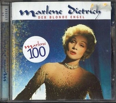 Marlene Dietrich ‎– Der Blonde Engel - 25 Lieder (CD) - 1