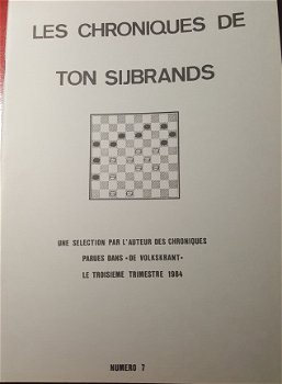 Les Chroniques de Ton Sijbrands, 7 - 1