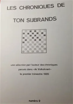 Les Chroniques de Ton Sijbrands, 9 - 1