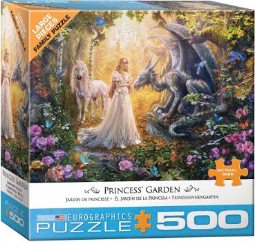 Eurographics - Princess Garden - 500 XL Stukjes - 2