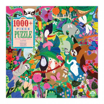 EeBoo - Sloths - 1008 Stukjes - nr. 1