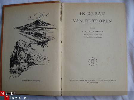 In de ban van de tropen Piet Korthuys Kali Besar Batavia - Afbeelding 3