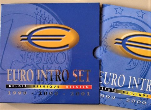 Belgie, UNC euro introset 1999-2000-2001 - 1