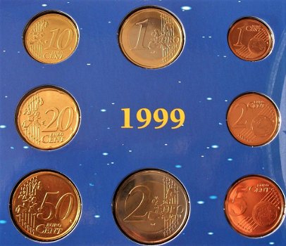 Belgie, UNC euro introset 1999-2000-2001 - 3