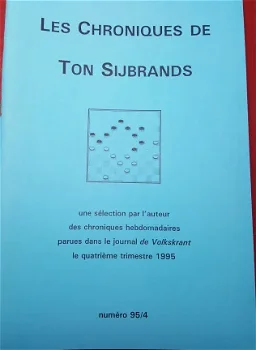 Les Chroniques de Ton Sijbrands, 95/4 - 1