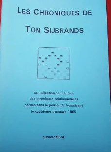 Les Chroniques de Ton Sijbrands, 95/4