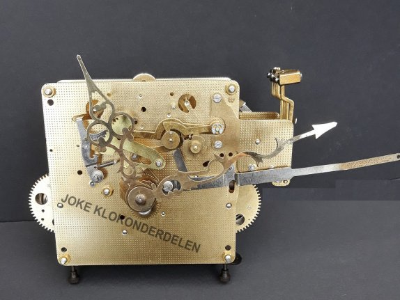 Uurwerk = Hermle 451 - 030 A - 75 cm.= 40542 - Afbeelding 2