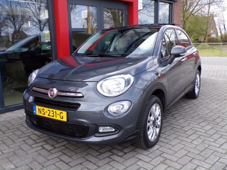 Fiat 500 X - 1.4 Turbo MultiAir PopStar Panorama Leer Navi PDC Keyless Nieuw - 1