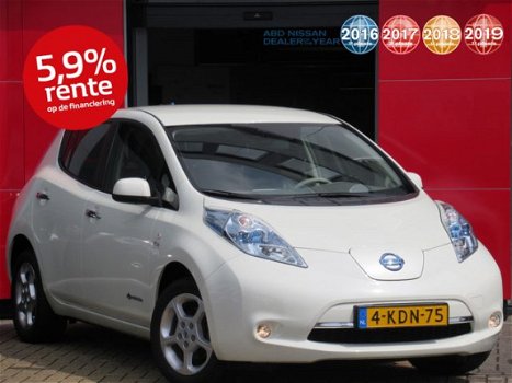 Nissan LEAF - 22kWh Base | Navigatie | Cruise control | Climate control | Lichtmetalen velgen | Mult - 1