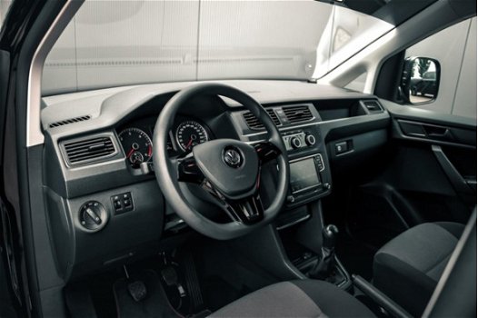 Volkswagen Caddy - 150PK BLACK EDITION / LAGE BIJTELLING / SCHROEFSET / NIEUWSTAAT / 35DKM / APPLE C - 1