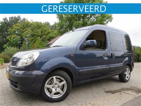 Renault Kangoo - 1.6i Benzine met Airco en 2x Schuifdeur - 1