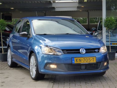 Volkswagen Polo - 1.4 TSI BlueGT 150PK, Automaat, Afn. Trekhaak, Zeer mooi - 1